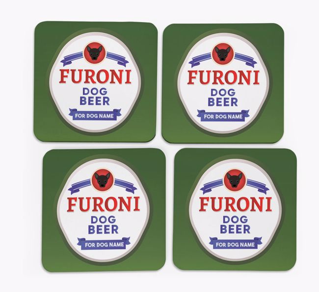 Furoni: Personalised {breedFullName} Coasters